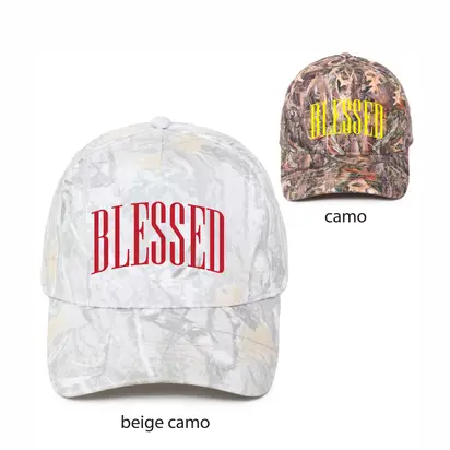 Blessed Camo Cap - Beige