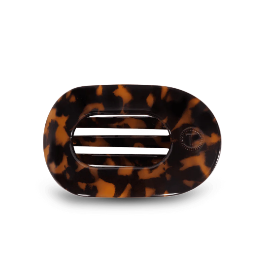 Medium Flat Round Clip - Neutrals