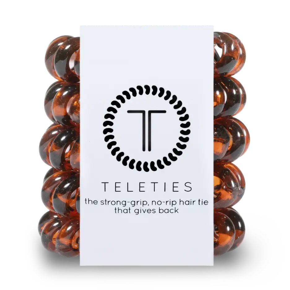 Tiny Hair Ties - Tortoise