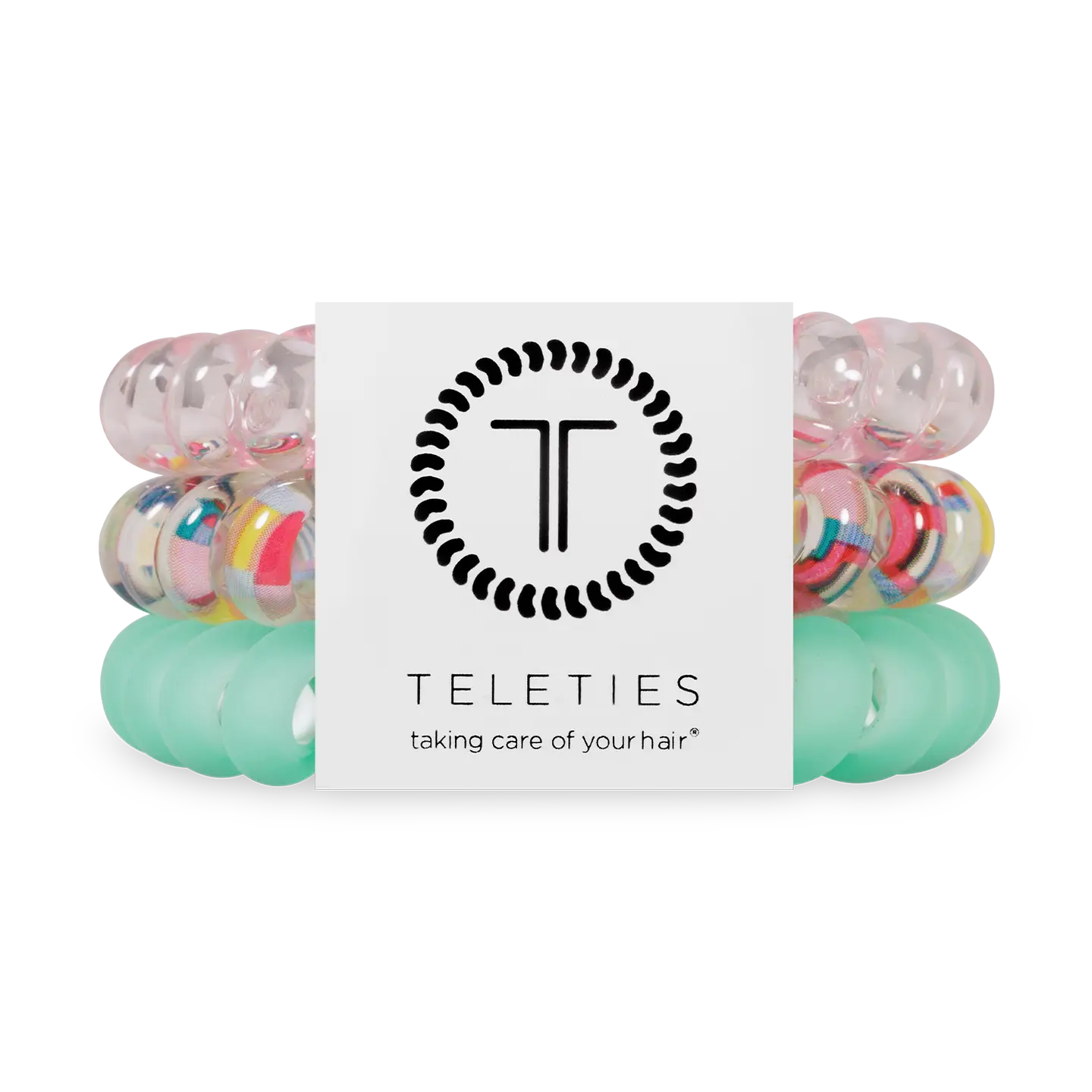 Large Hair Ties - Spring Splash