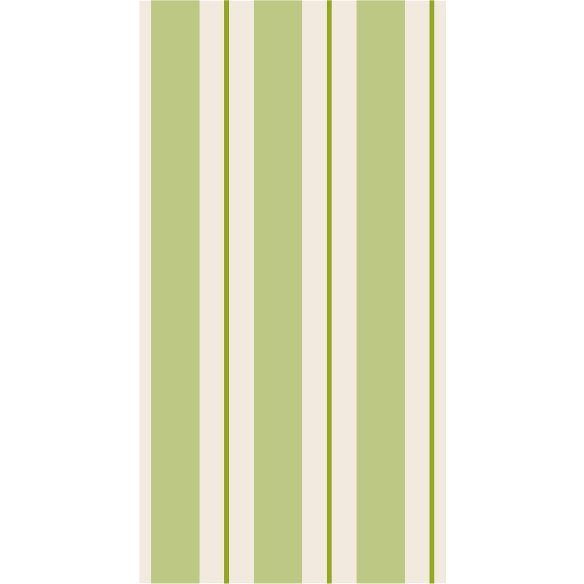 Guest Napkin - Green Awning