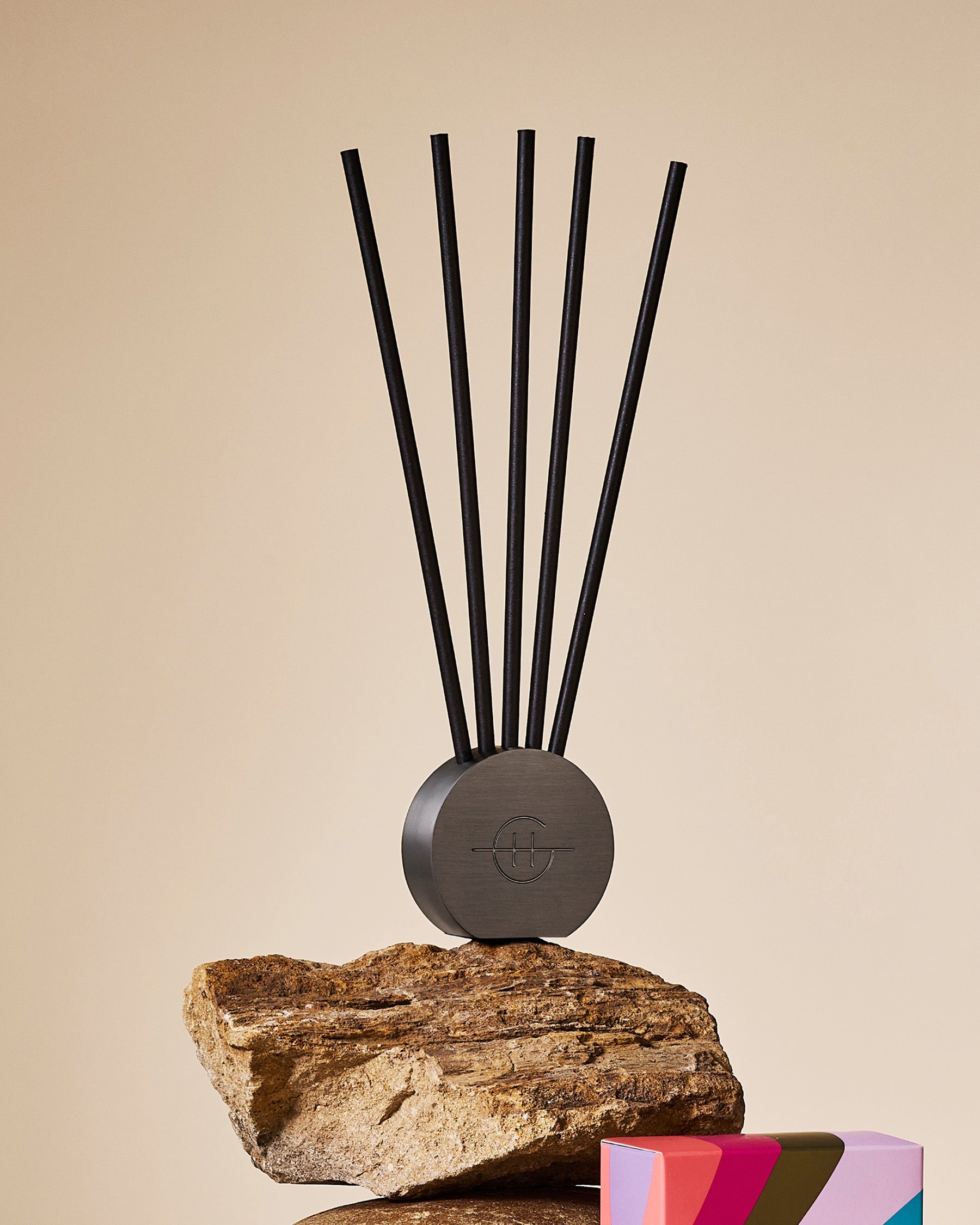 Scent Scene Metal Vessel - Black