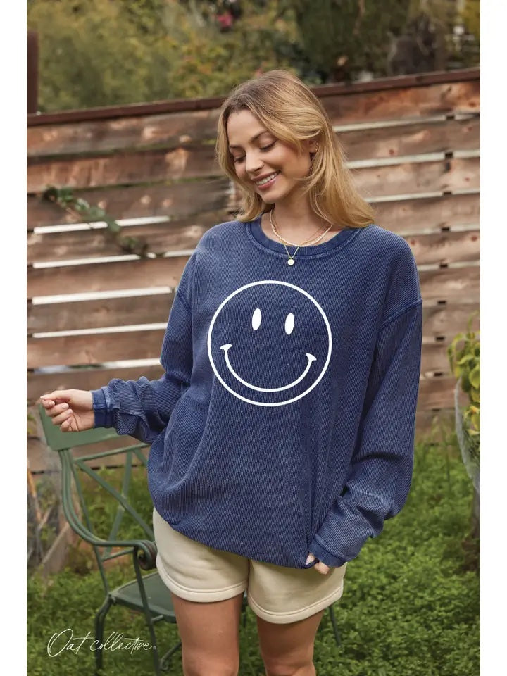 Smiley Vintage Pullover