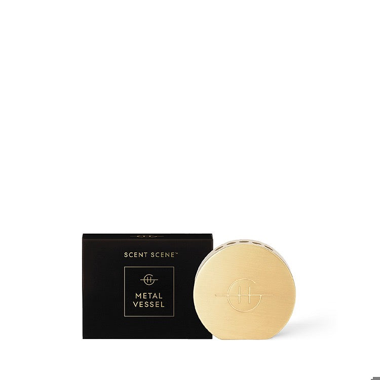 Scent Scene Metal Vessel Gold