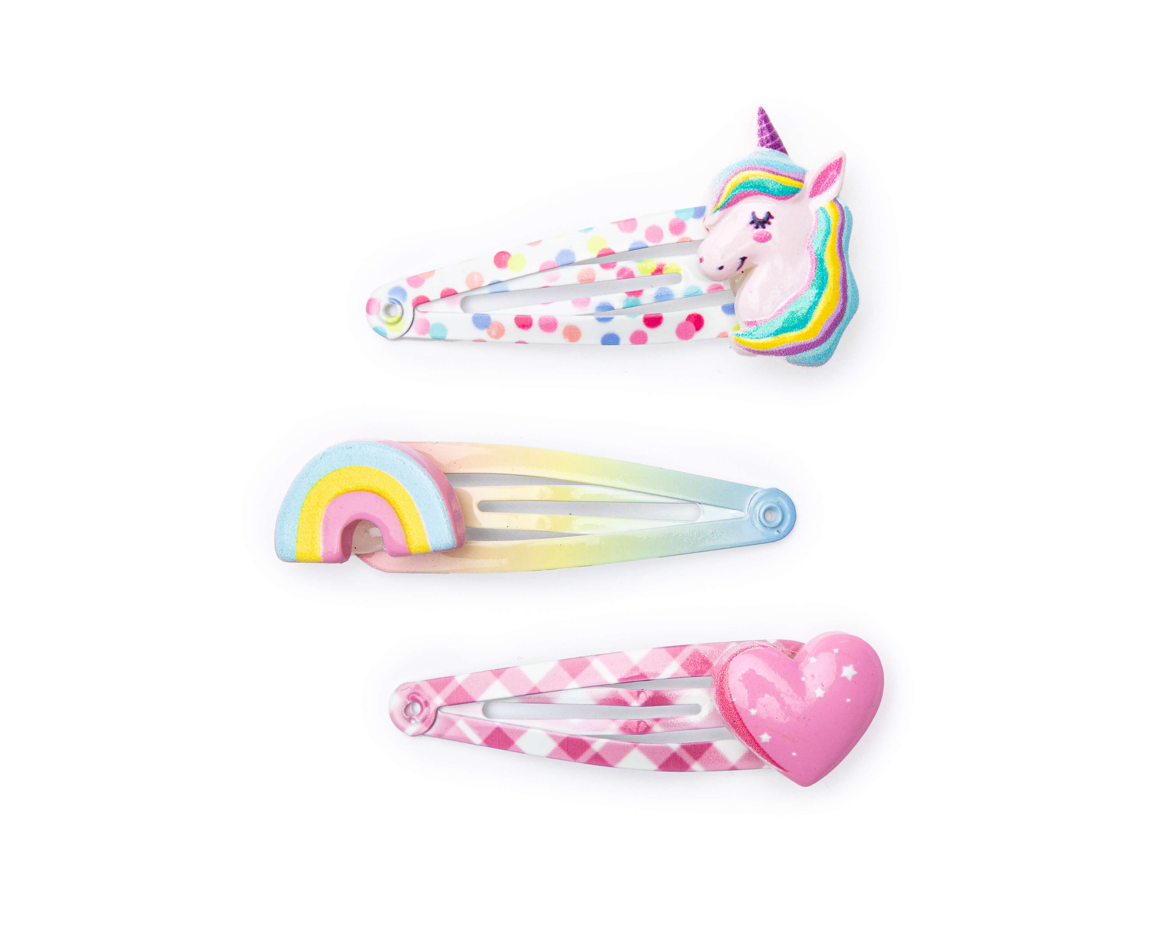 Unicorn Cutie Hair Clips