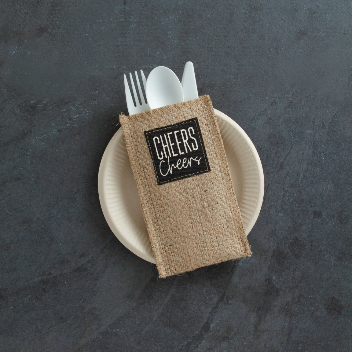 Silverware Pouches - Cheers