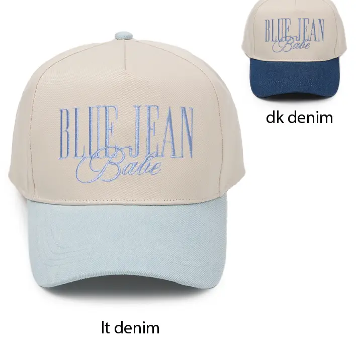 Blue Jean Babe Cap - Light Denim