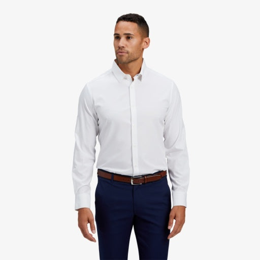 Leeward Dress Shirt - Solid White