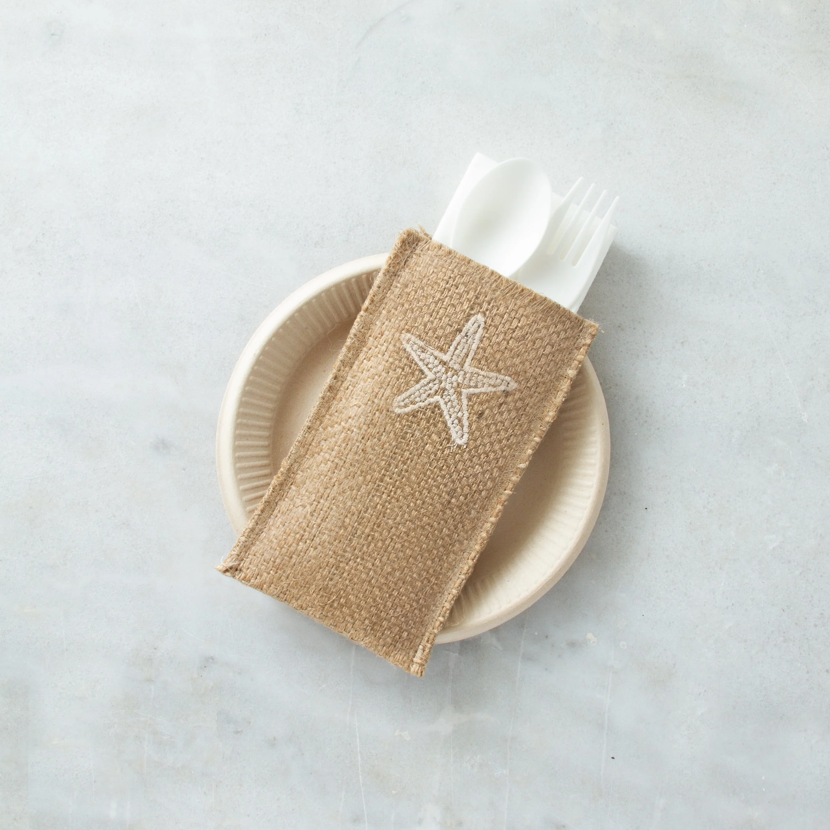 Silverware Pouches - Starfish