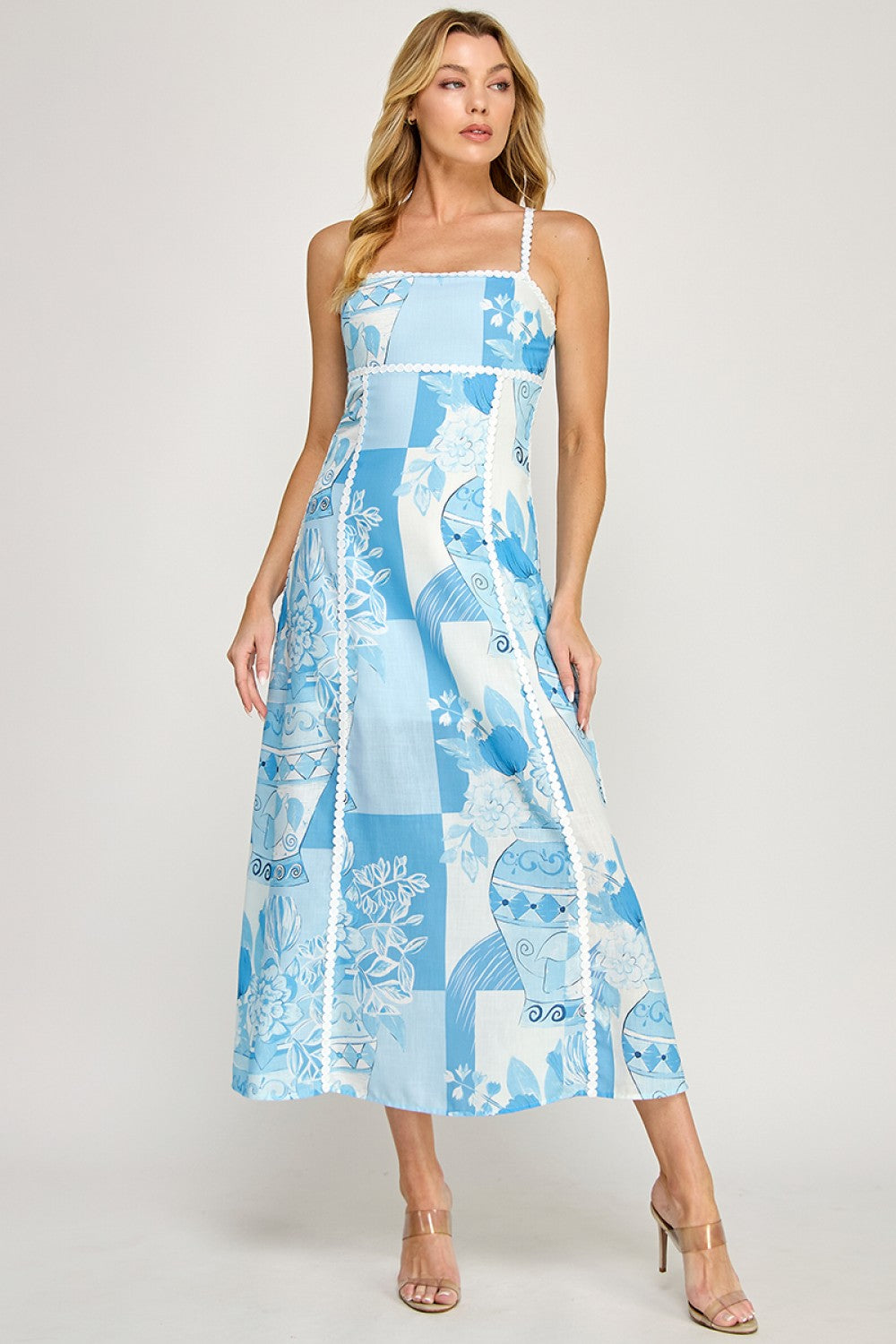 Sky Mosaic Dress