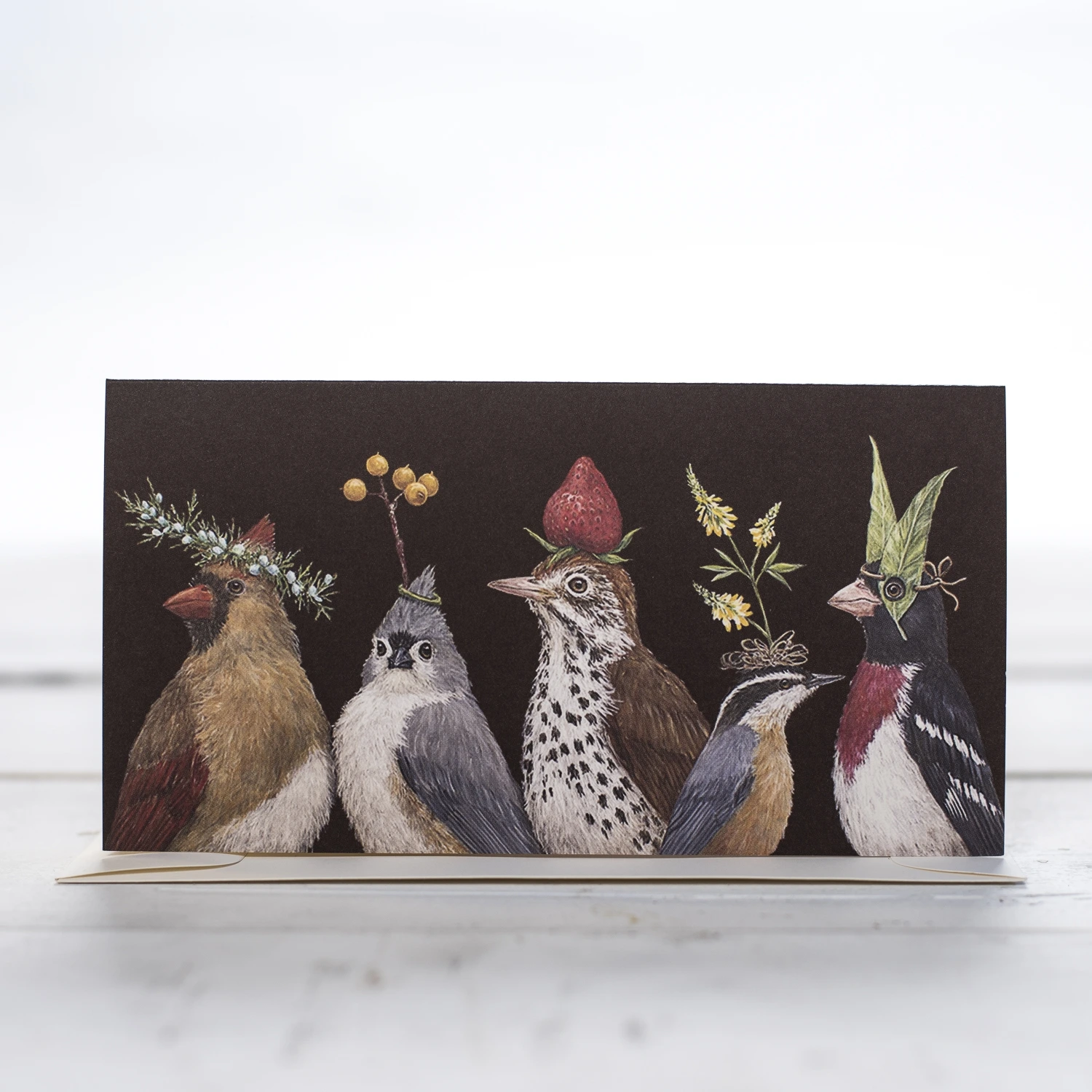 Party At The Feeder Card