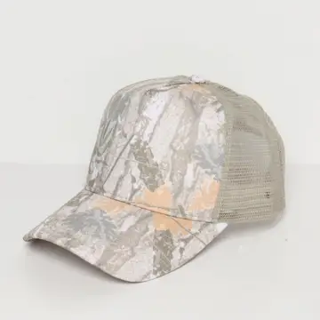 Woods Tan Camo Meshback Cap