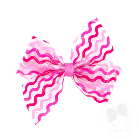 Medium Vinyl Print Bow