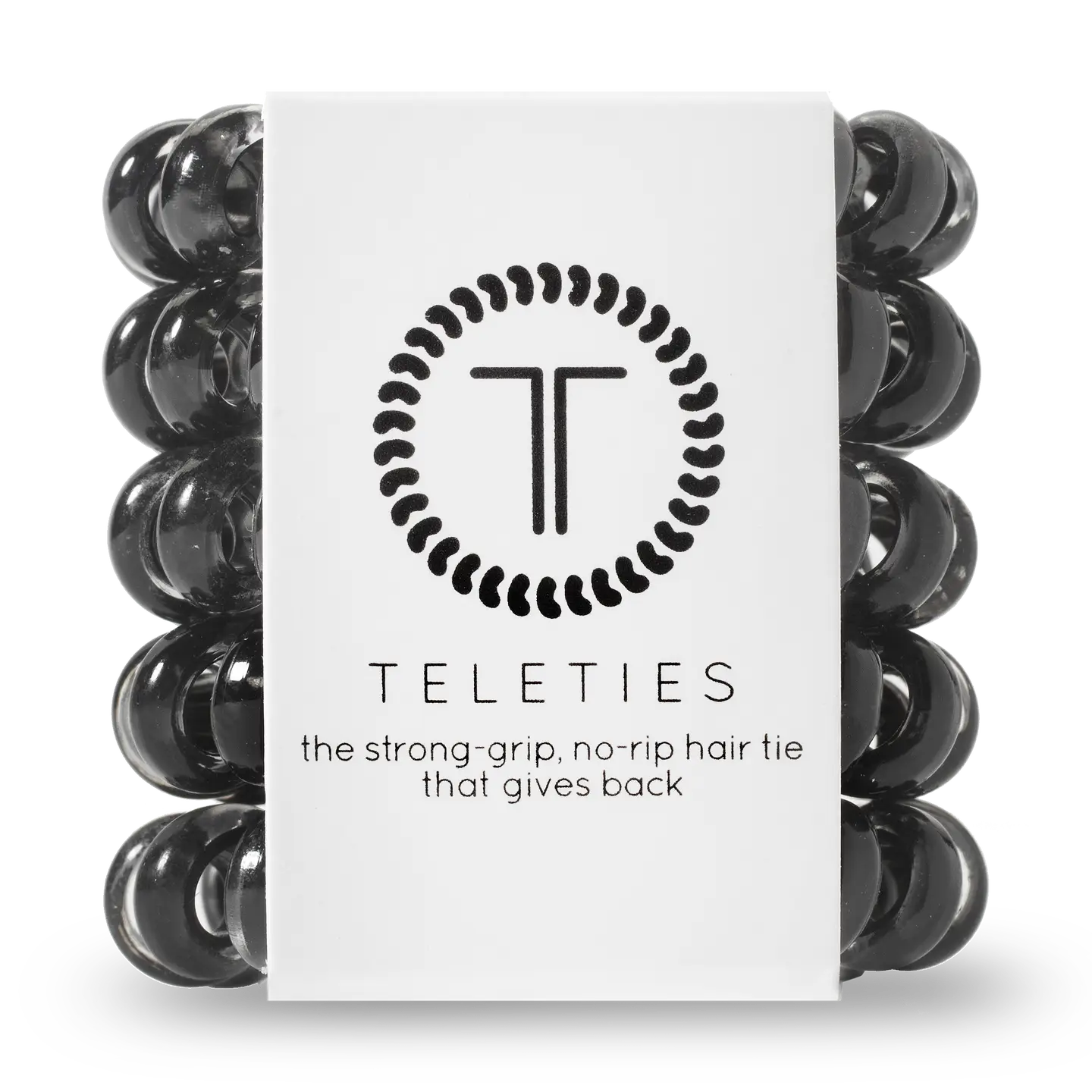 Tiny Hair Ties - Jet Black