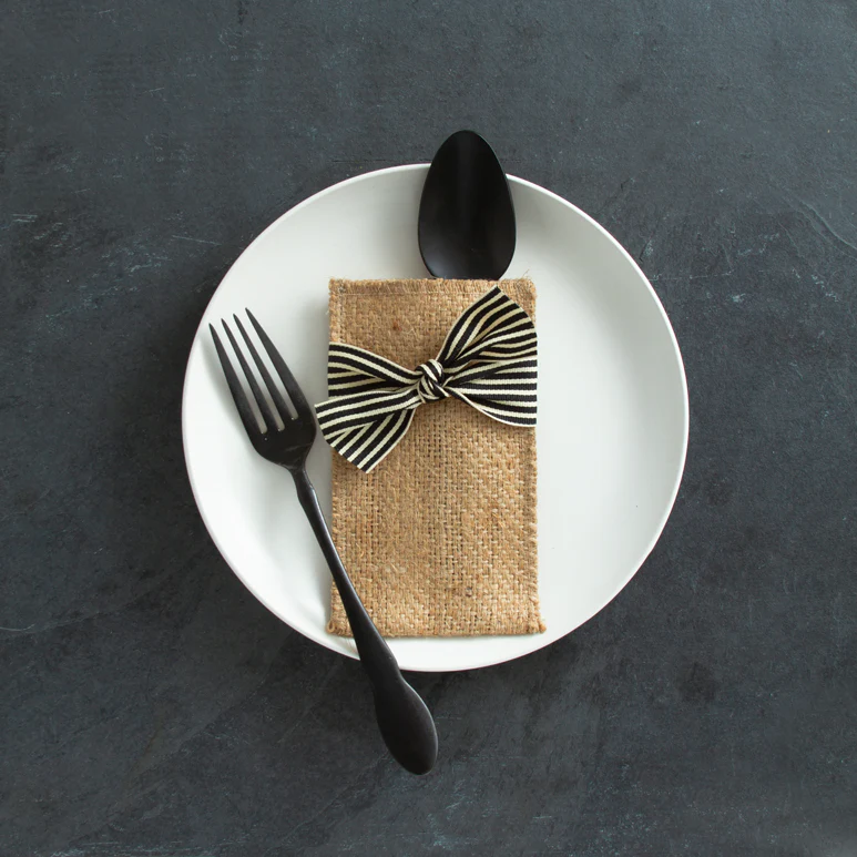 Silverware Pouches - Ribbon
