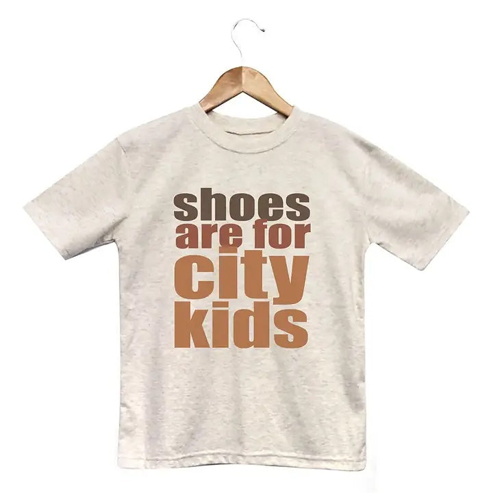 Shoes are for City Kids Tee