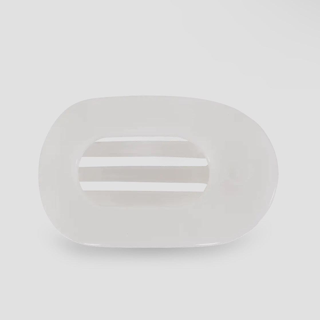 Small Flat Round Clip - Neutrals