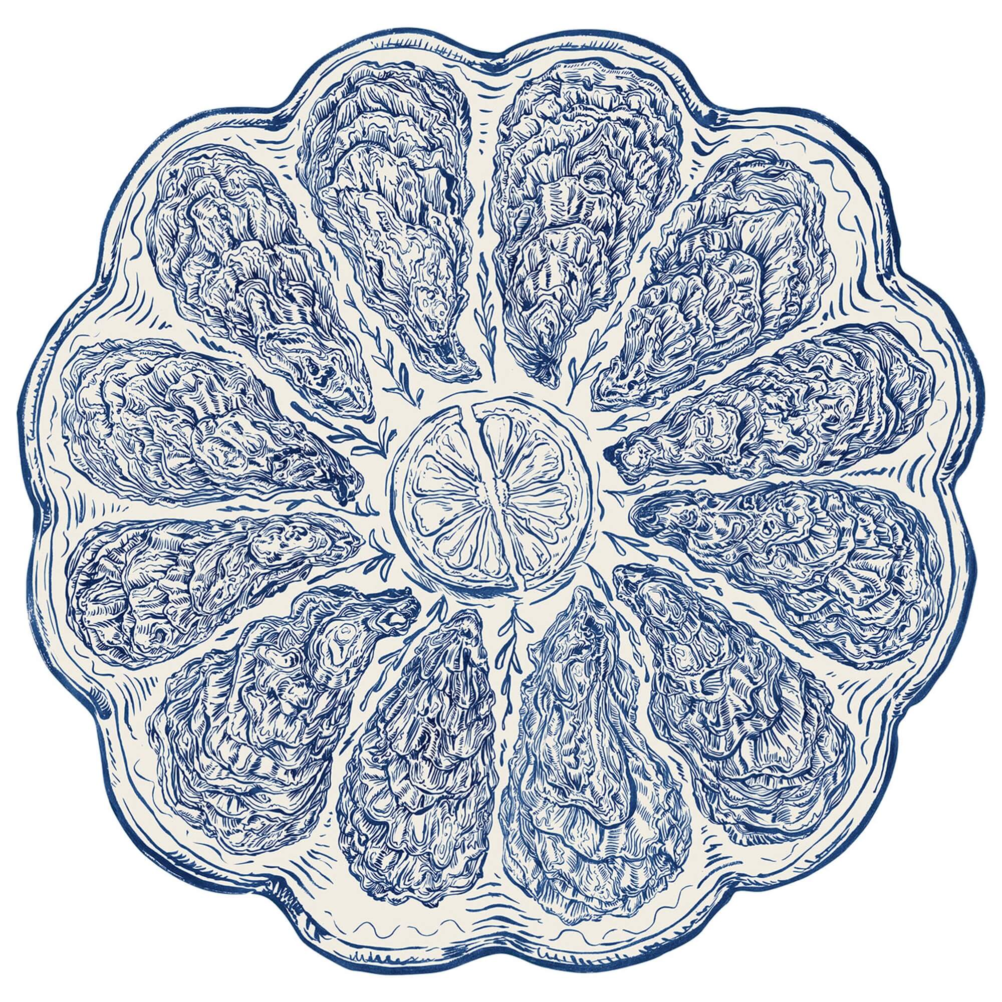 Placemats - Oyster Plate
