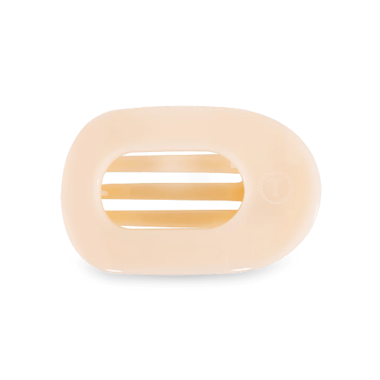 Large Flat Round Clip - Neutrals