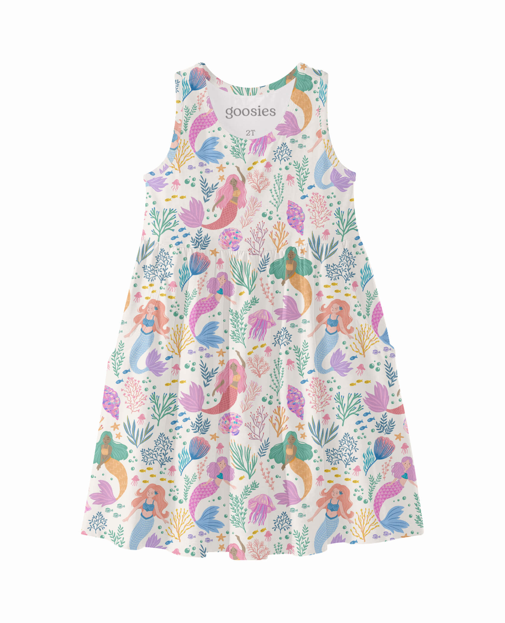 Mermaid Magic Sleeveless Dress