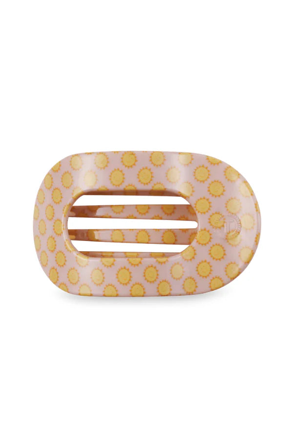 Large Flat Round Clip - Sunny Days Ahead