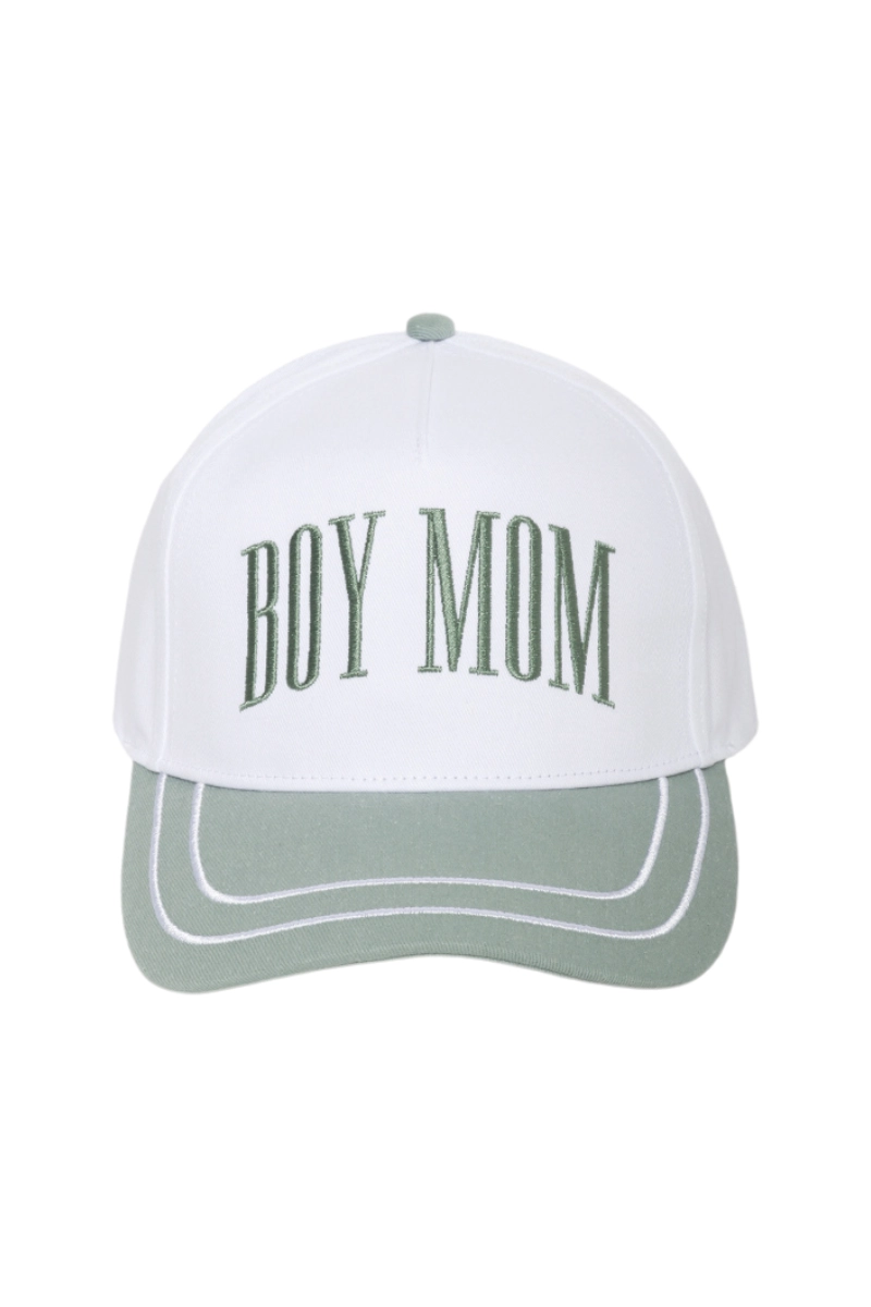 Boy Mom Cap - Sage